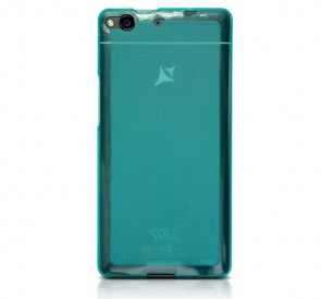 Protective silicone blue Cover X1 Soul 