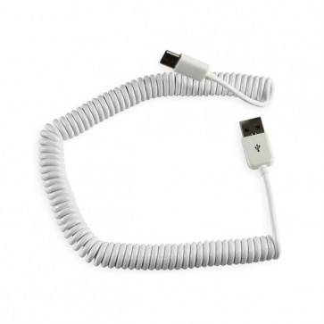 Cablu USB spiralat TIP C 3m 