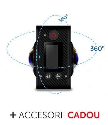 Visual 360 - camera 360°+ Accesorii Cadou