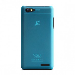 Capac de protectie semitransparent albastru X1 Soul Mini
