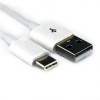 Cablu alb telefon USB tip C